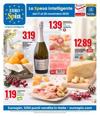 Volantino EuroSpin - 17/11/2025 - 26/11/2025.