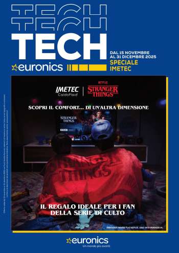 Volantino Euronics - 15/11/2025 - 31/12/2025.
