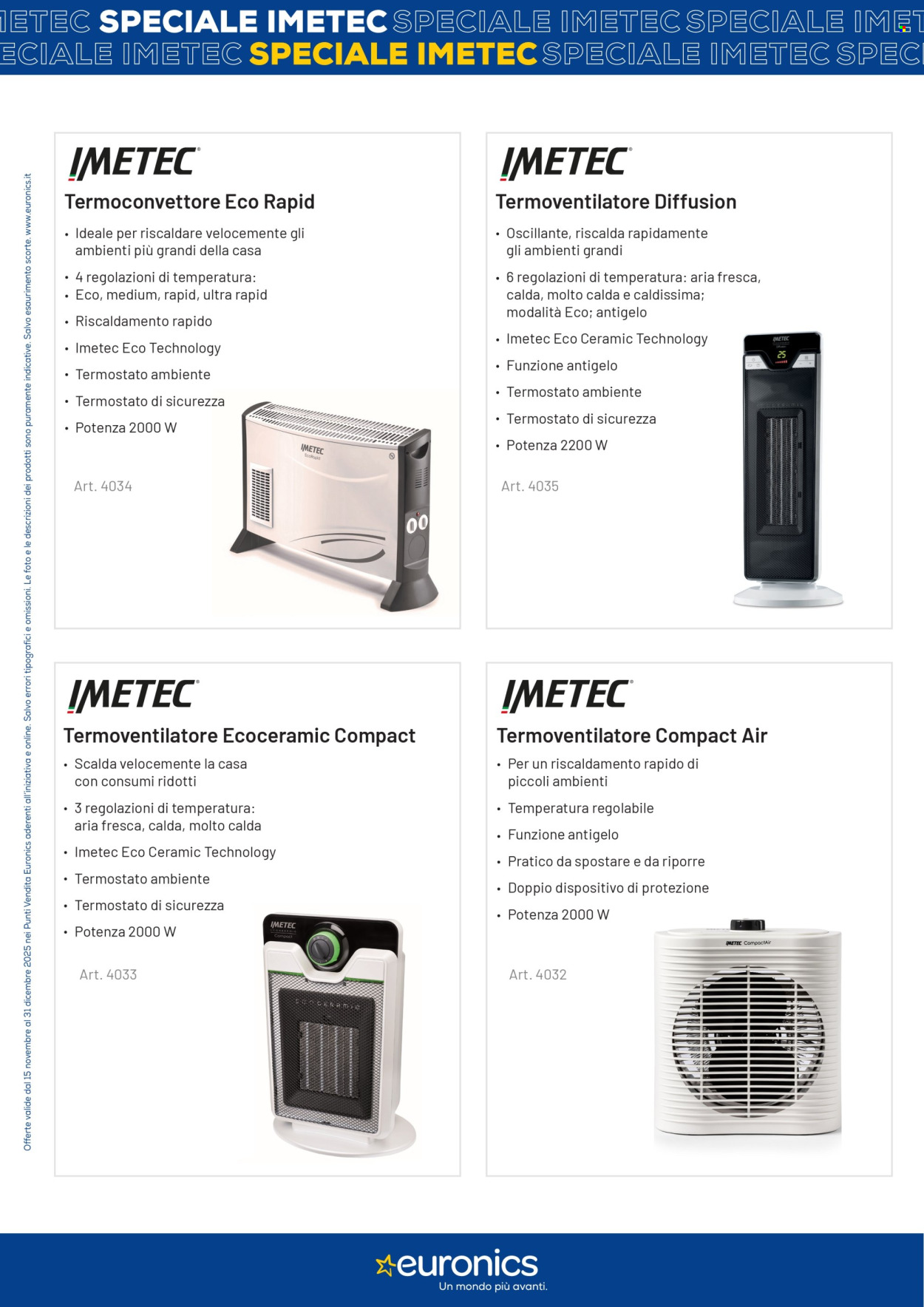 Volantino Euronics - 15/11/2025 - 31/12/2025. Pagina 10