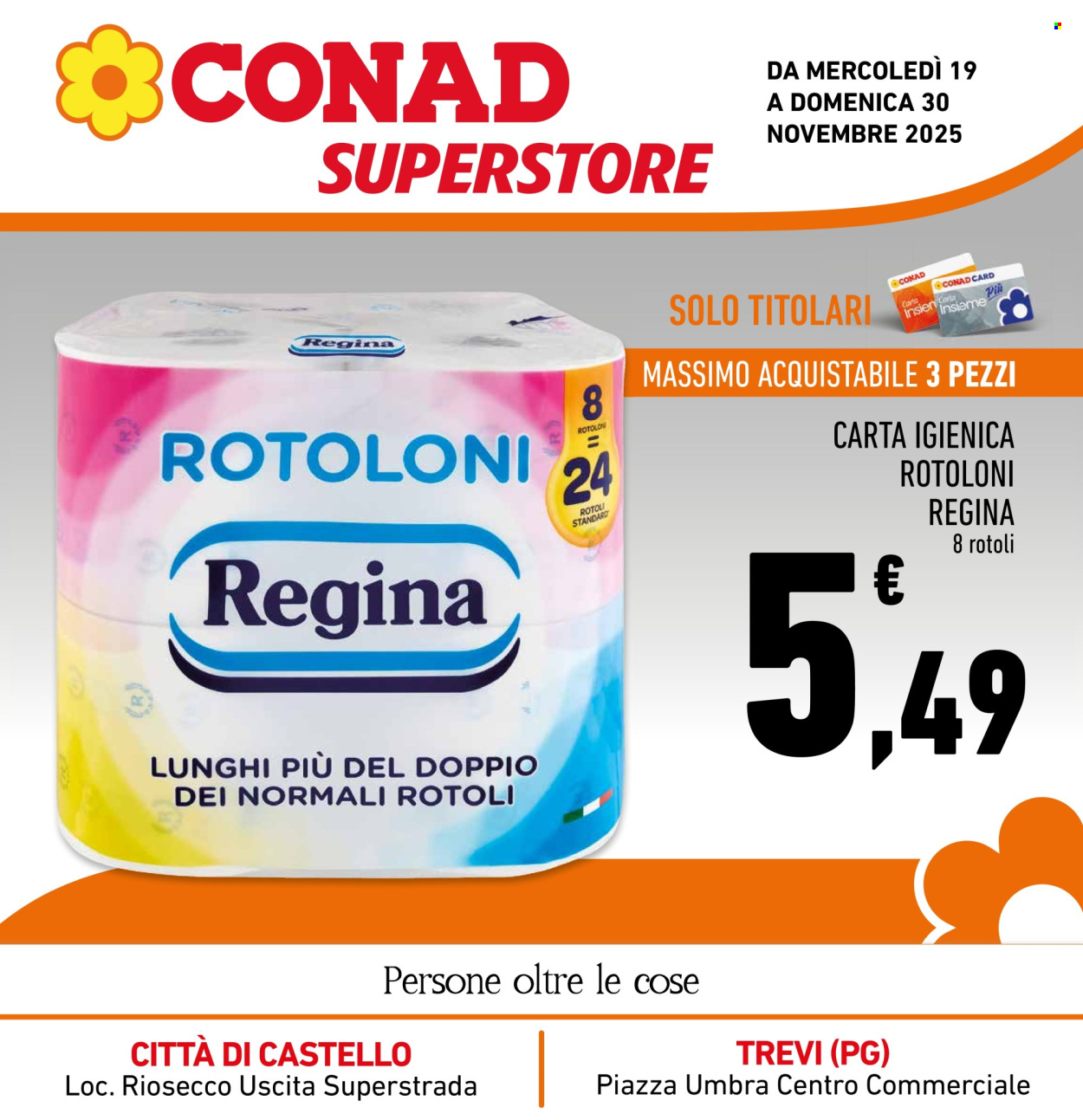 Volantino Conad Superstore - 19/11/2025 - 30/11/2025. Pagina 1