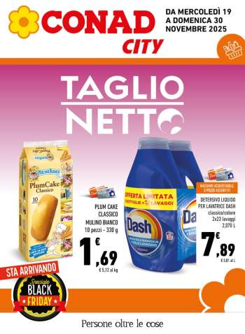 Volantino Conad City - 19/11/2025 - 30/11/2025.
