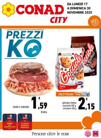 Volantino Conad City - 17/11/2025 - 30/11/2025.