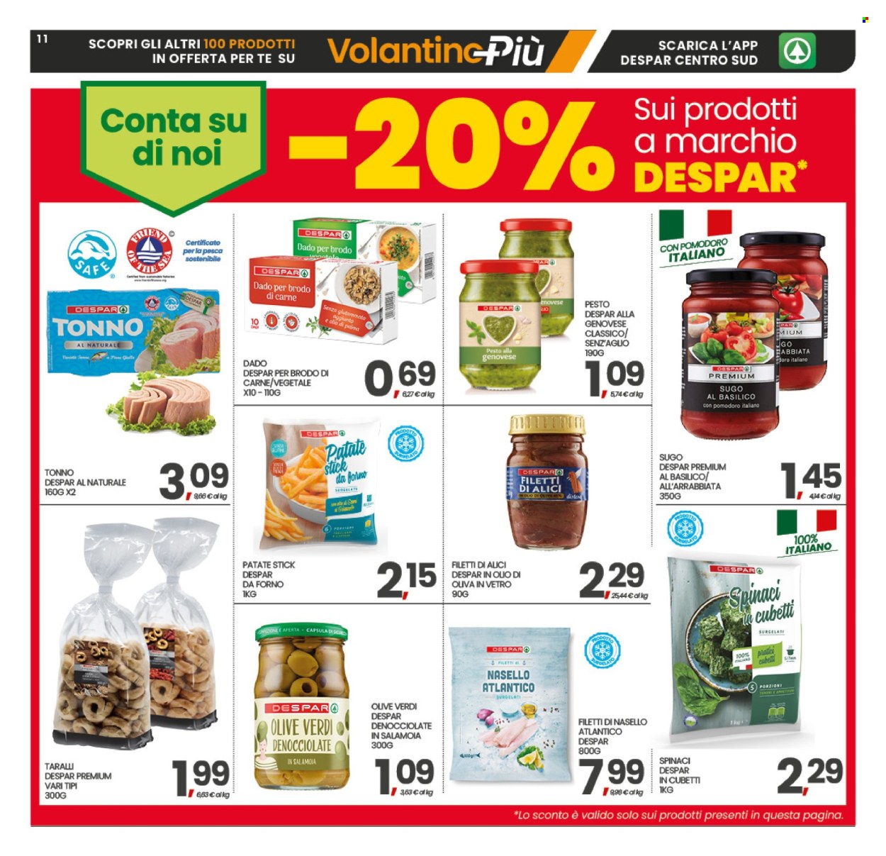 Volantino Eurospar - 17/11/2025 - 26/11/2025. Pagina 11