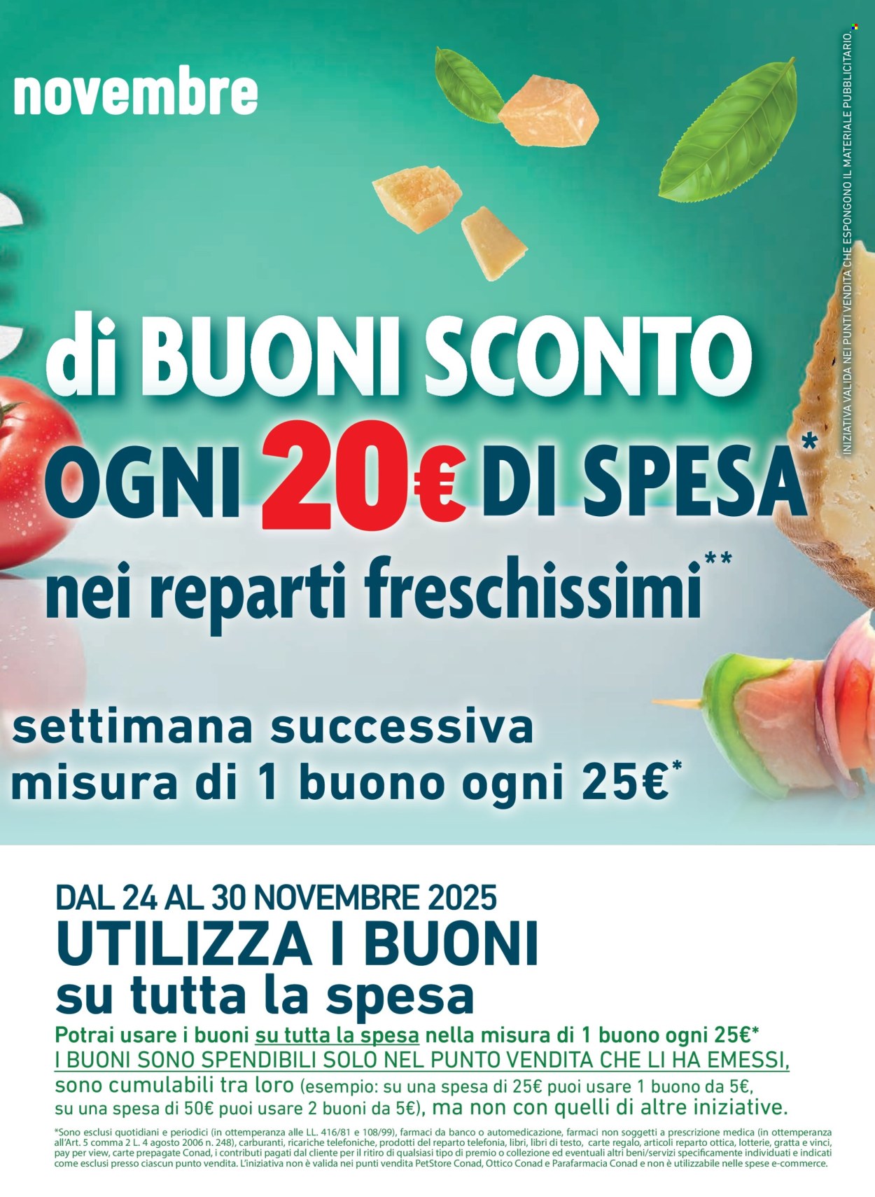 Volantino Margherita Conad - 19/11/2025 - 2/12/2025. Pagina 3