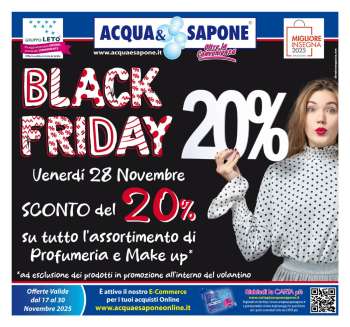 Volantino Acqua & Sapone - 17/11/2025 - 30/11/2025.