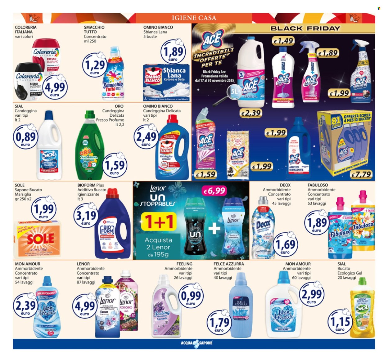 Volantino Acqua & Sapone - 17/11/2025 - 30/11/2025. Pagina 19