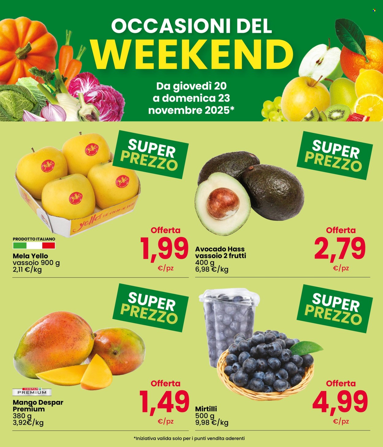 Volantino Eurospar - 20/11/2025 - 23/11/2025. Pagina 2