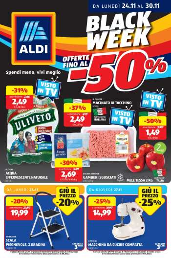 Volantino Aldi - 24/11/2025 - 30/11/2025.