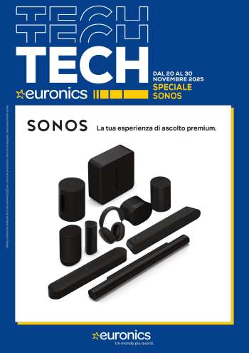 Volantino Euronics - 20/11/2025 - 30/11/2025.