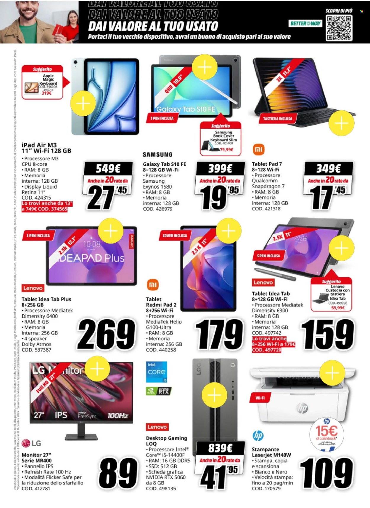 Volantino MediaWorld - 20/11/2025 - 1/12/2025. Pagina 10