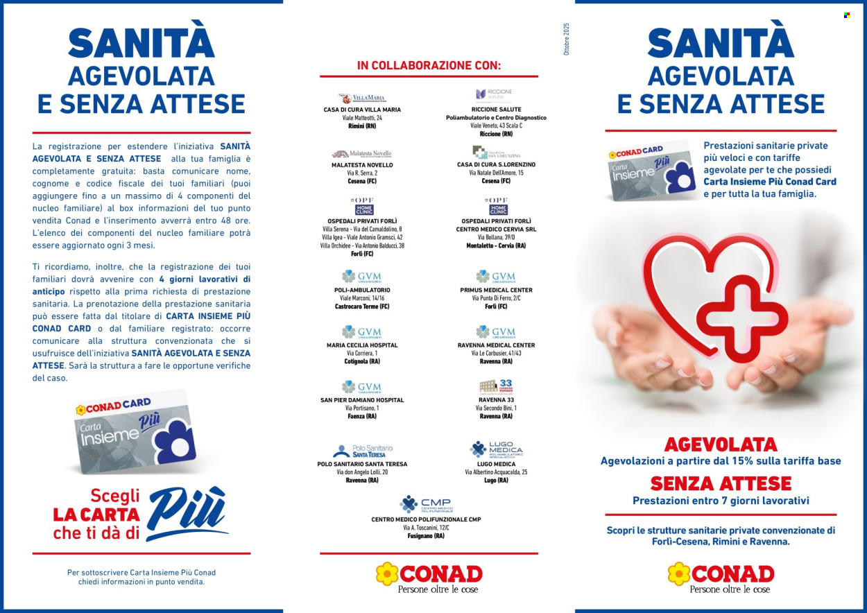 Leták Conad - 18.11.2025 - 31.12.2025. Strana 1
