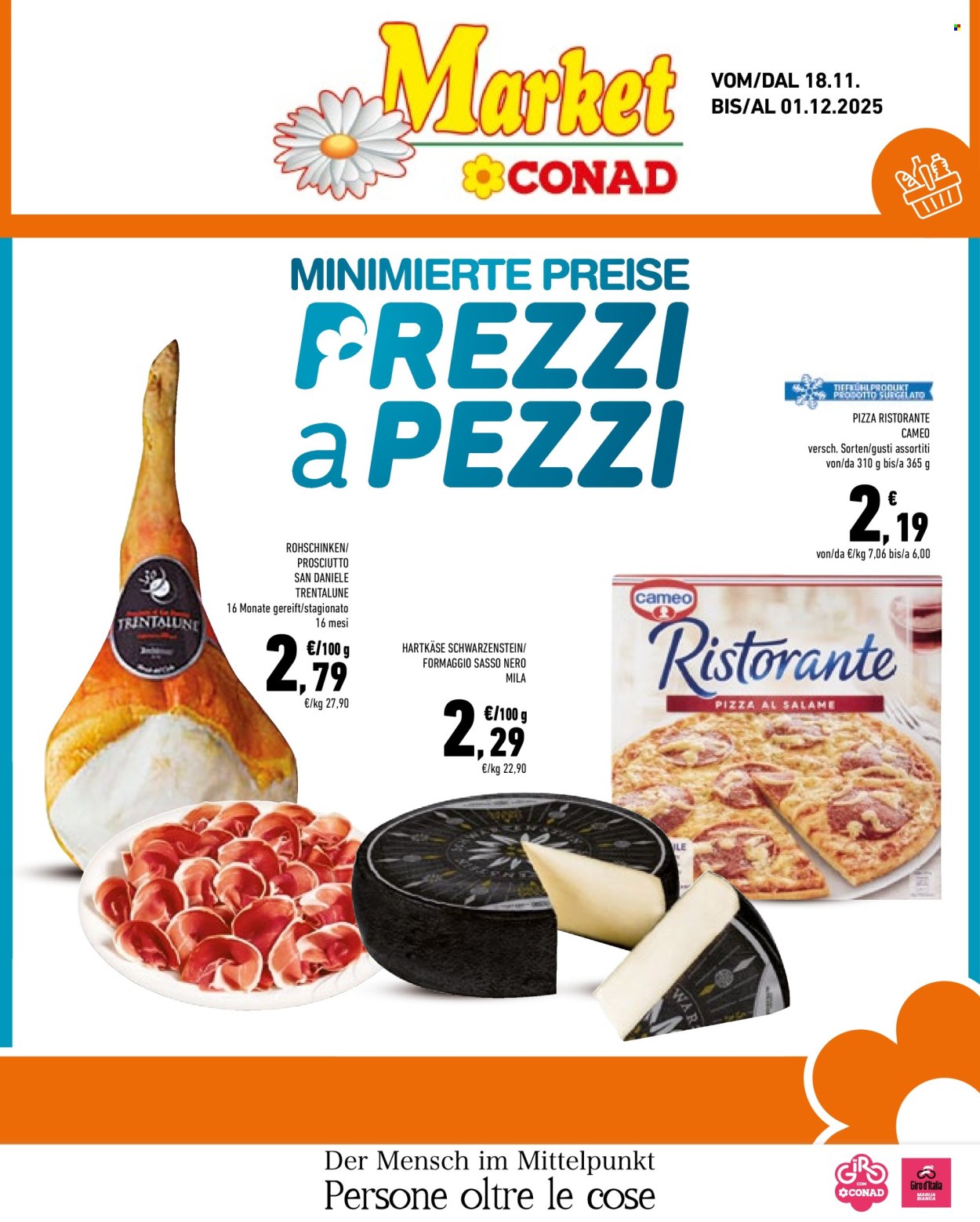 Volantino Market Conad - 18/11/2025 - 1/12/2025. Pagina 1