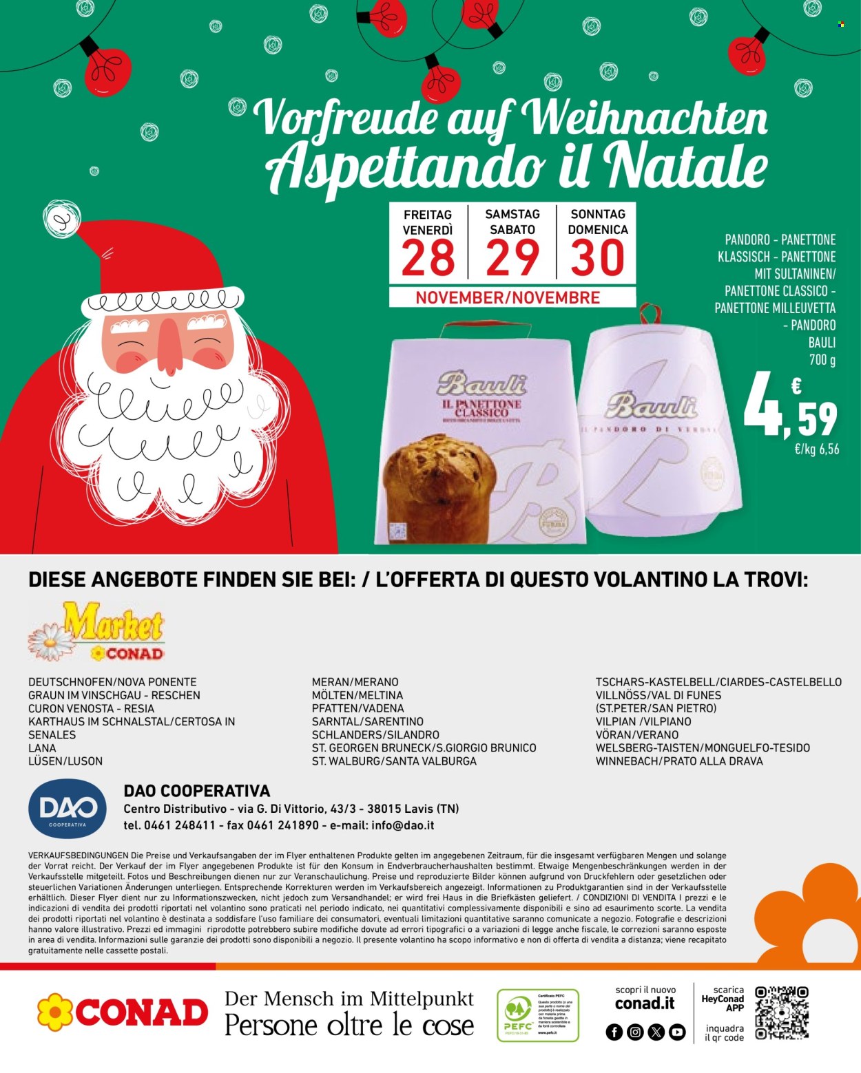 Volantino Market Conad - 18/11/2025 - 1/12/2025. Pagina 8
