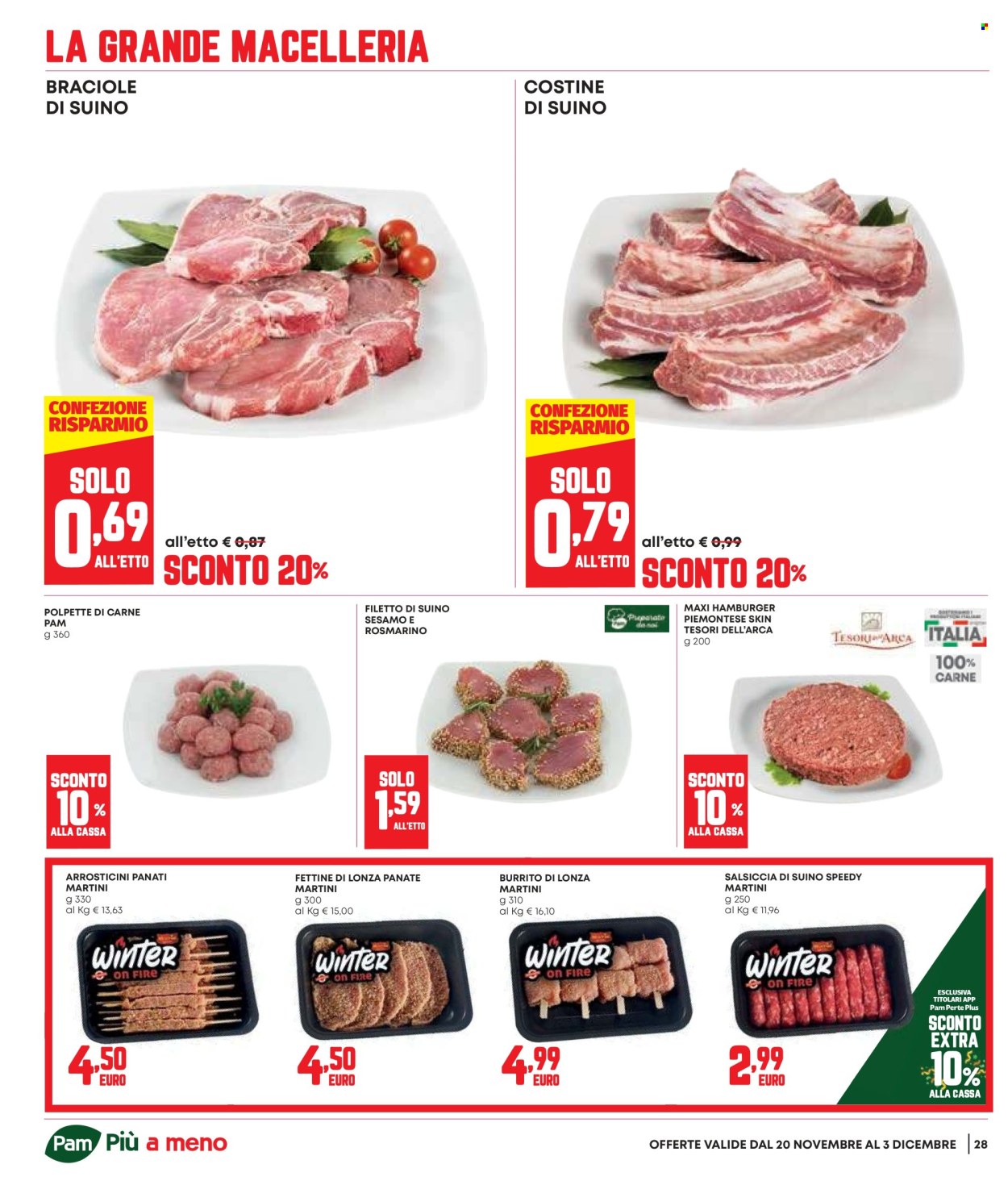 Volantino Pam Panorama - 20/11/2025 - 3/12/2025. Pagina 28