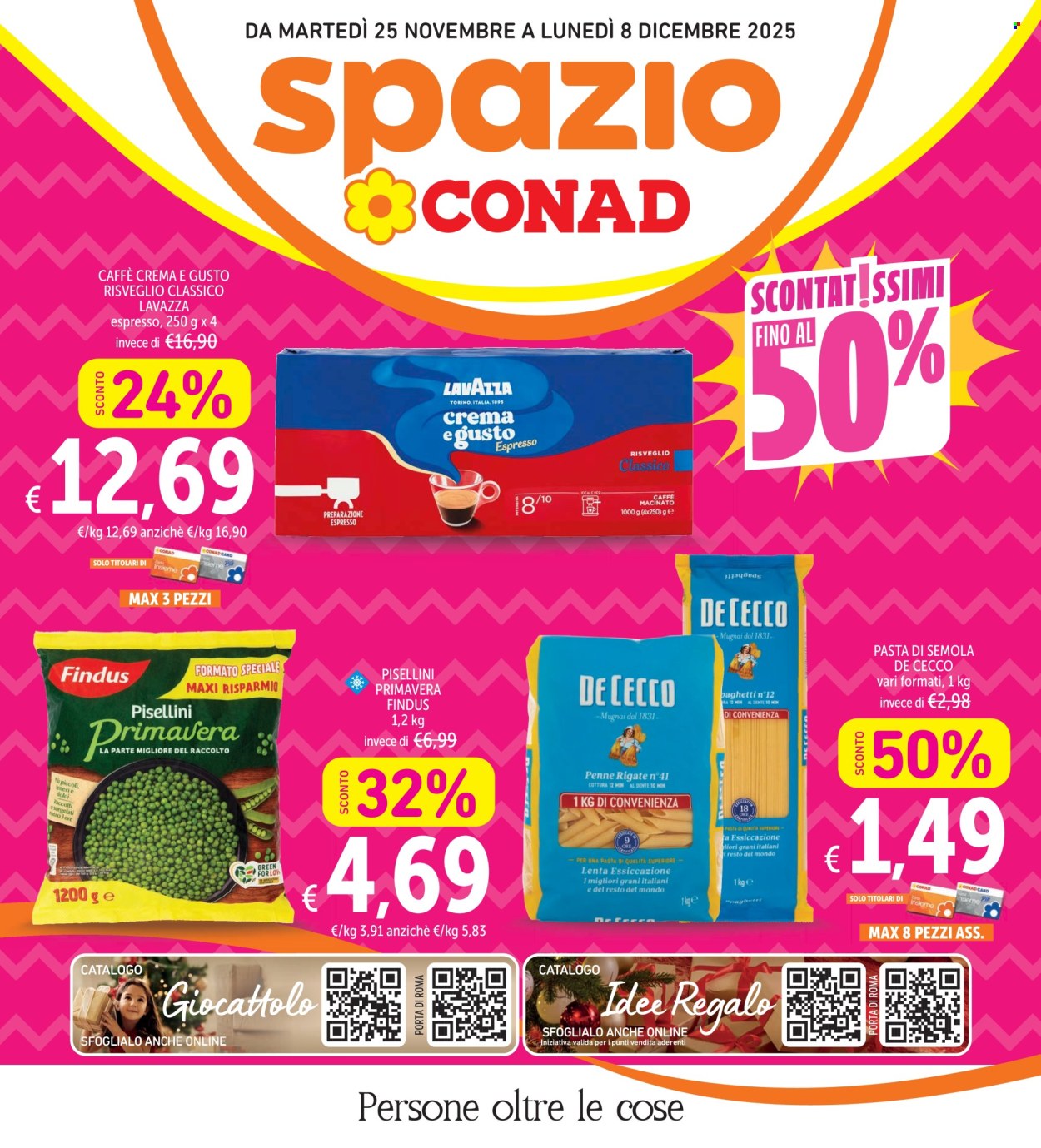 Volantino Spazio Conad - 25/11/2025 - 8/12/2025. Pagina 1