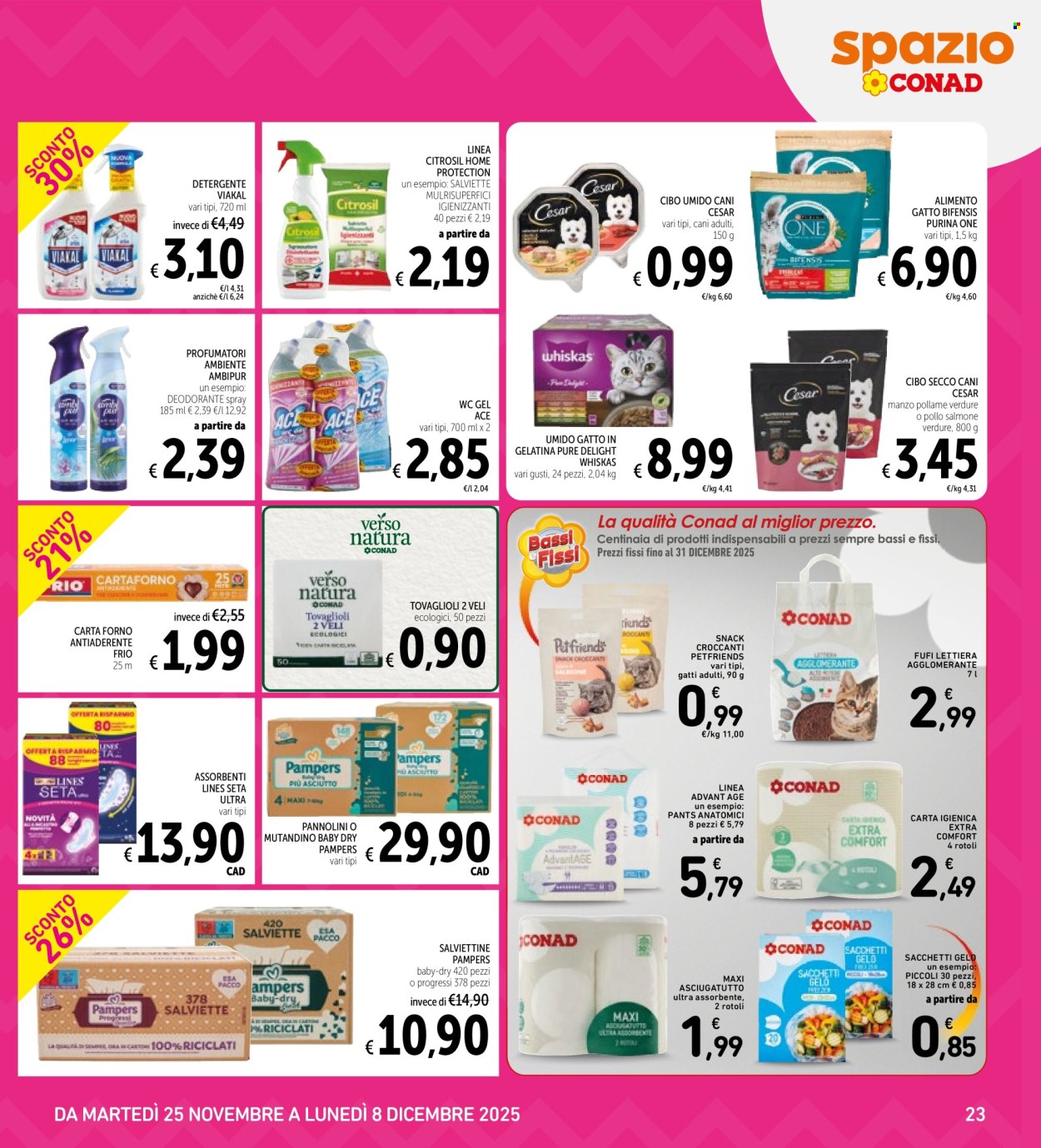 Volantino Spazio Conad - 25/11/2025 - 8/12/2025. Pagina 23