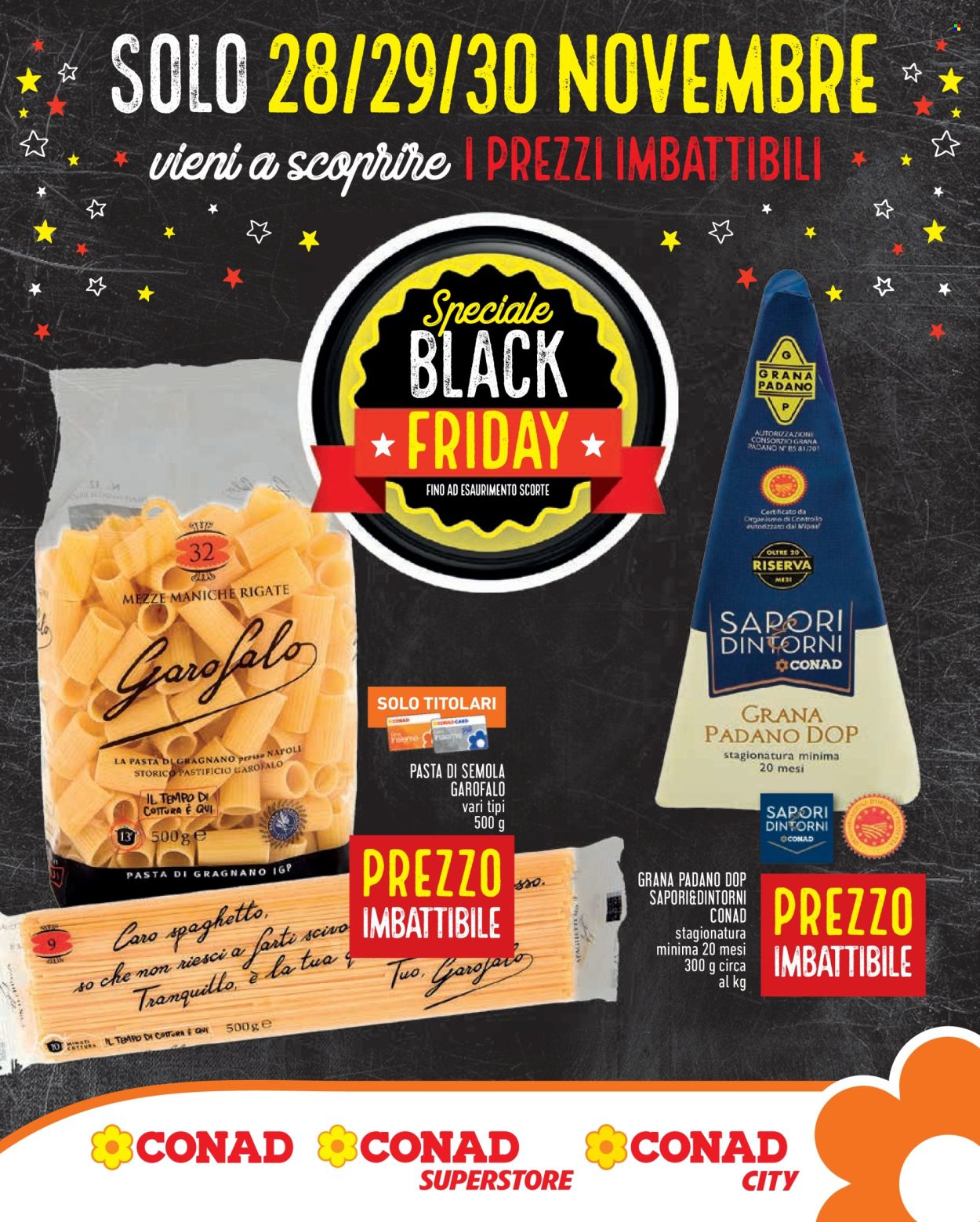 Volantino Conad - 28/11/2025 - 30/11/2025. Pagina 1