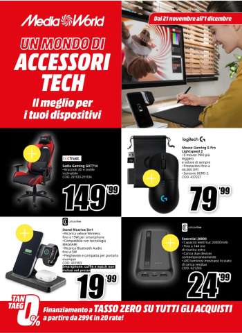 Volantino MediaWorld - 21/11/2025 - 1/12/2025.