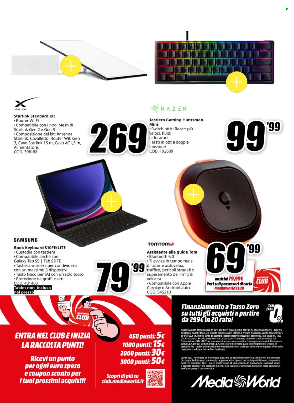 Volantino MediaWorld - 21/11/2025 - 1/12/2025. Pagina 12