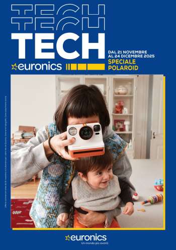 Volantino Euronics - 21/11/2025 - 24/12/2025.