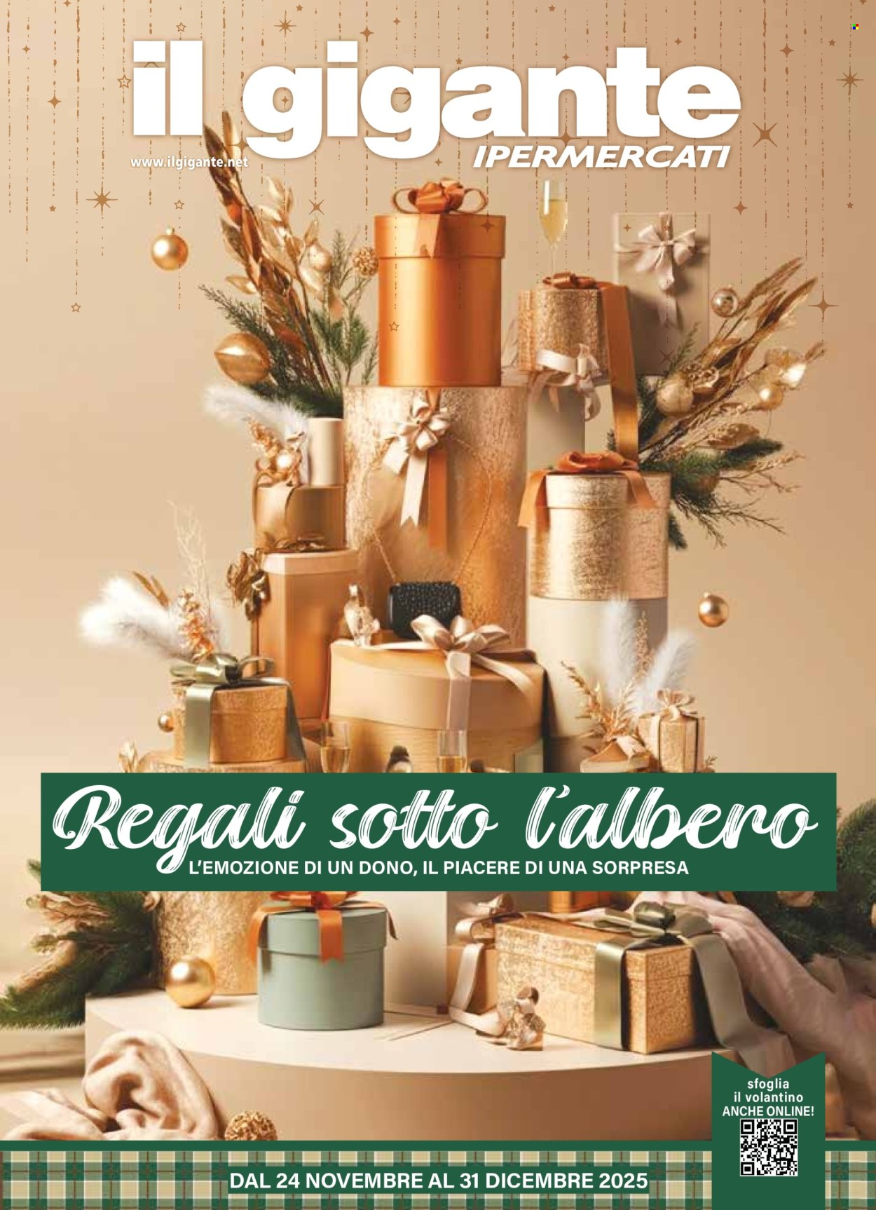Volantino Il Gigante - 24/11/2025 - 31/12/2025. Pagina 1