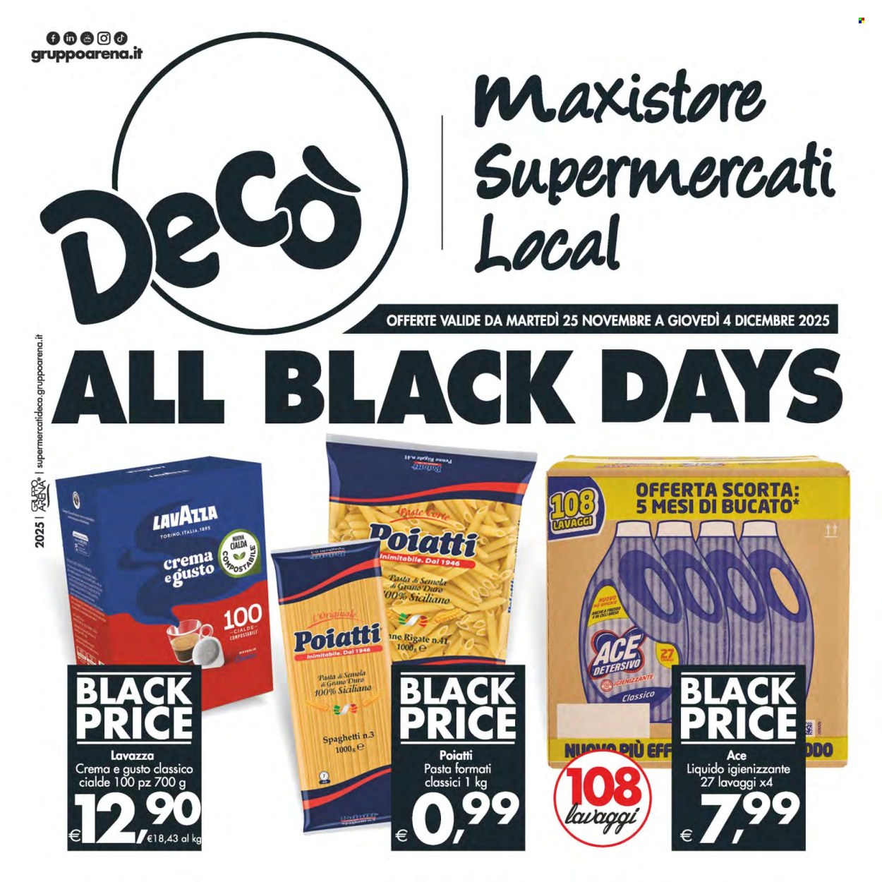 Volantino Deco - 25/11/2025 - 4/12/2025. Pagina 1