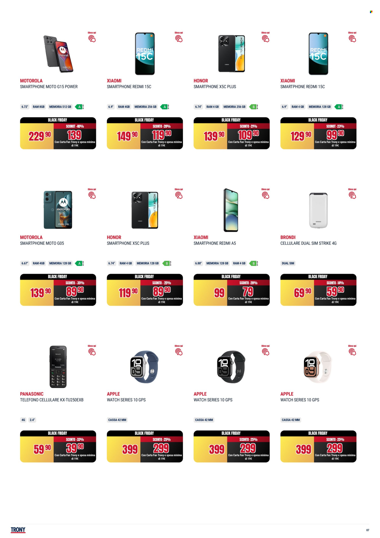 Volantino Trony - 25/11/2025 - 3/12/2025. Pagina 7
