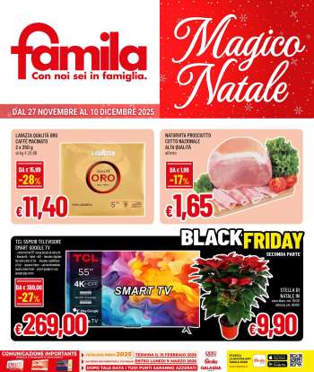 Volantino Famila - 27/11/2025 - 10/12/2025.