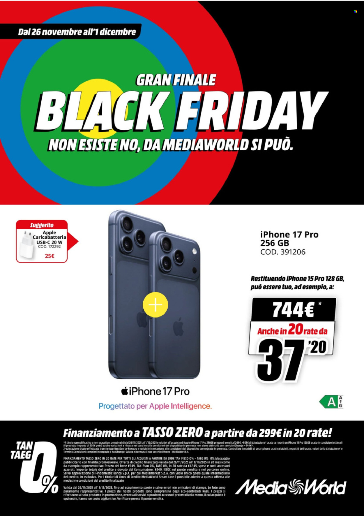 Volantino MediaWorld - 26/11/2025 - 1/12/2025. Pagina 2