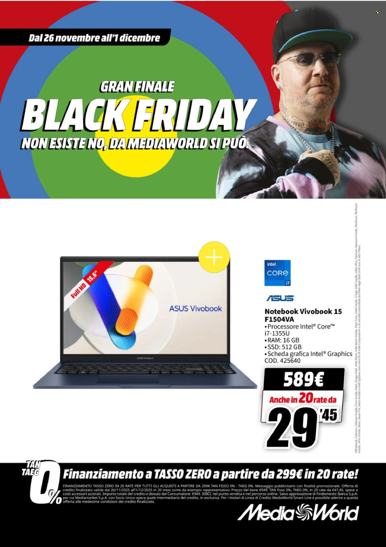 Volantino MediaWorld - 26/11/2025 - 1/12/2025. Pagina 25