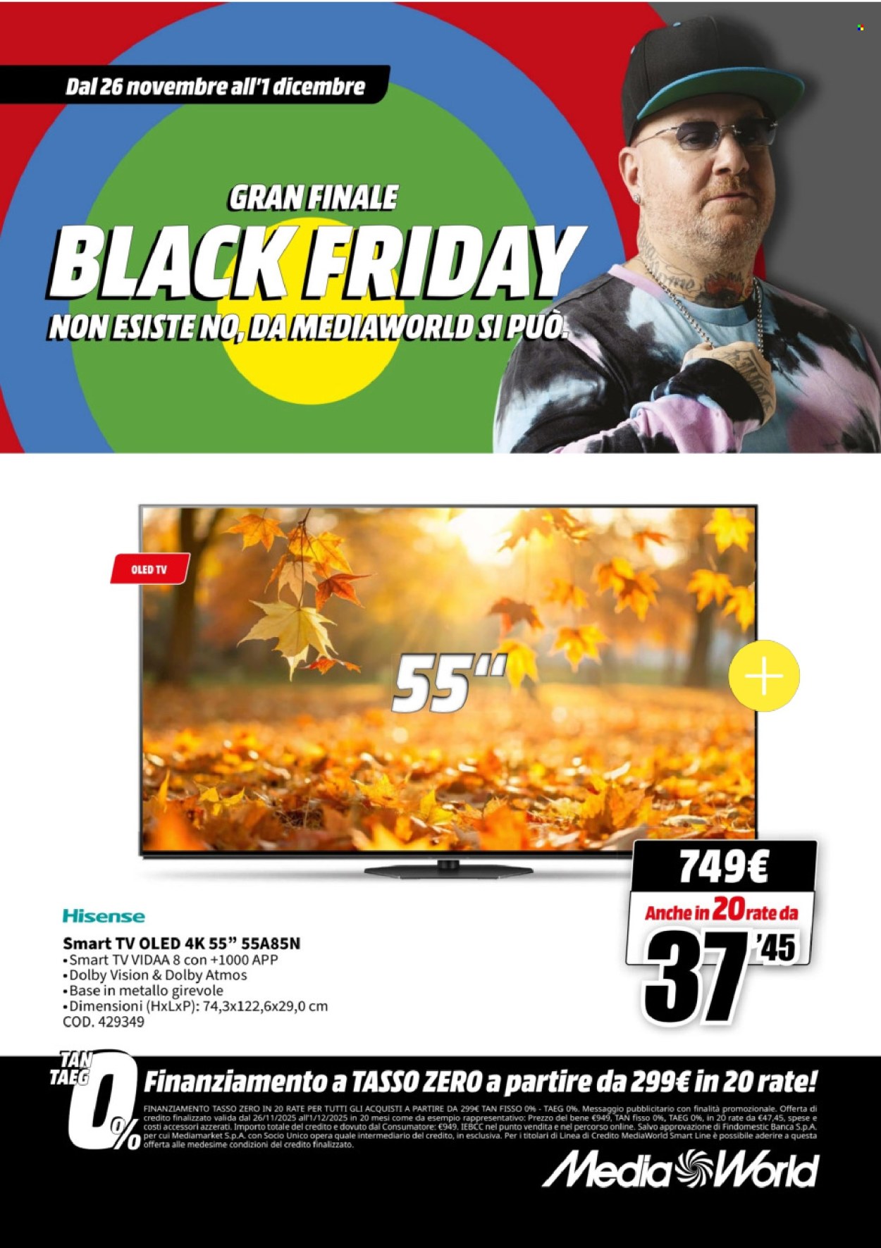 Volantino MediaWorld - 26/11/2025 - 1/12/2025. Pagina 36