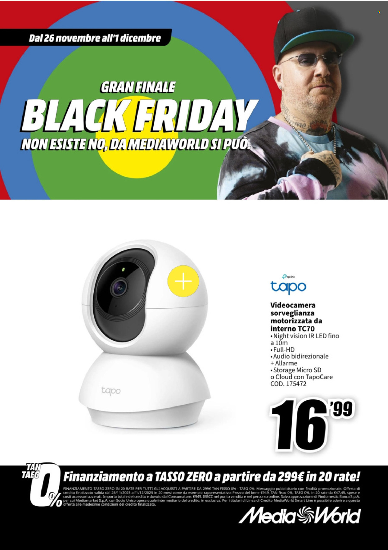 Volantino MediaWorld - 26/11/2025 - 1/12/2025. Pagina 47
