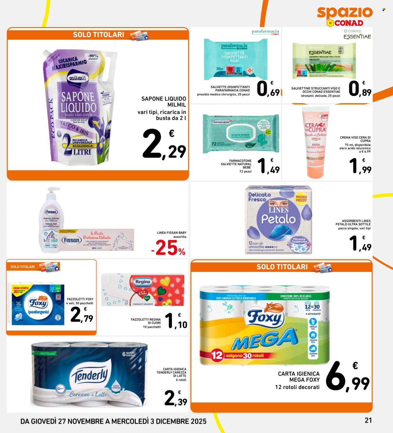 Volantino Spazio Conad - 27/11/2025 - 3/12/2025. Pagina 21