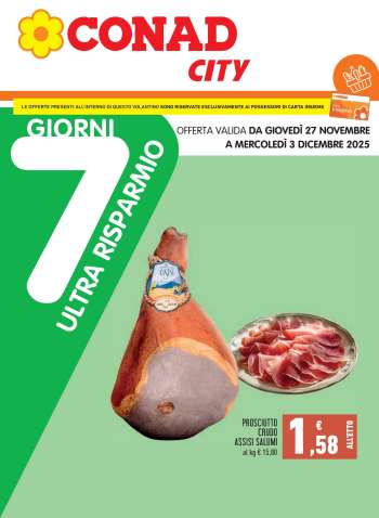 Volantino Conad City - 27/11/2025 - 3/12/2025.