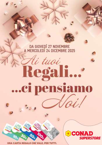 Volantino Conad Superstore - 27/11/2025 - 24/12/2025.