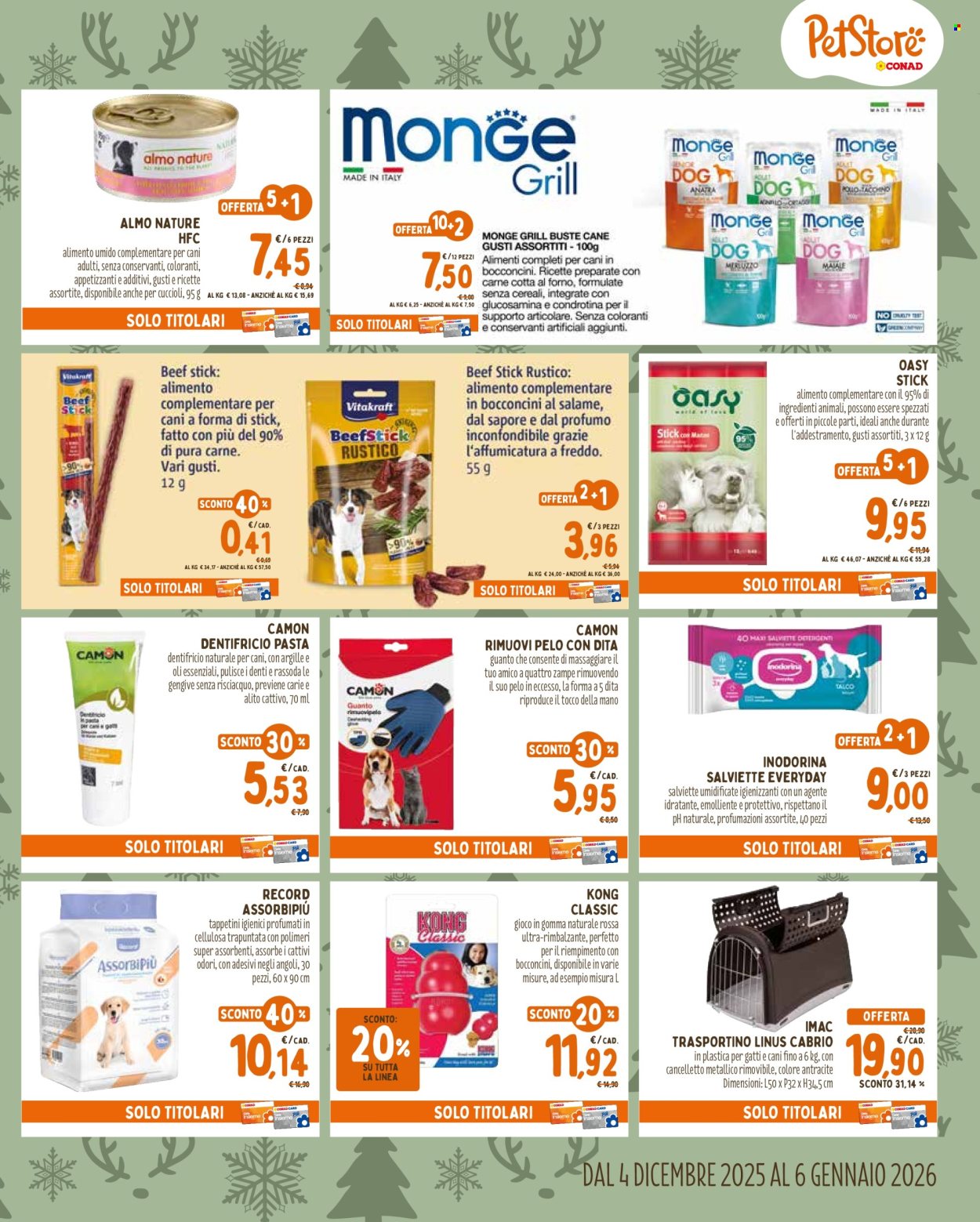 Leták Pet Store Conad - 4.12.2025 - 6.1.2026. Strana 3