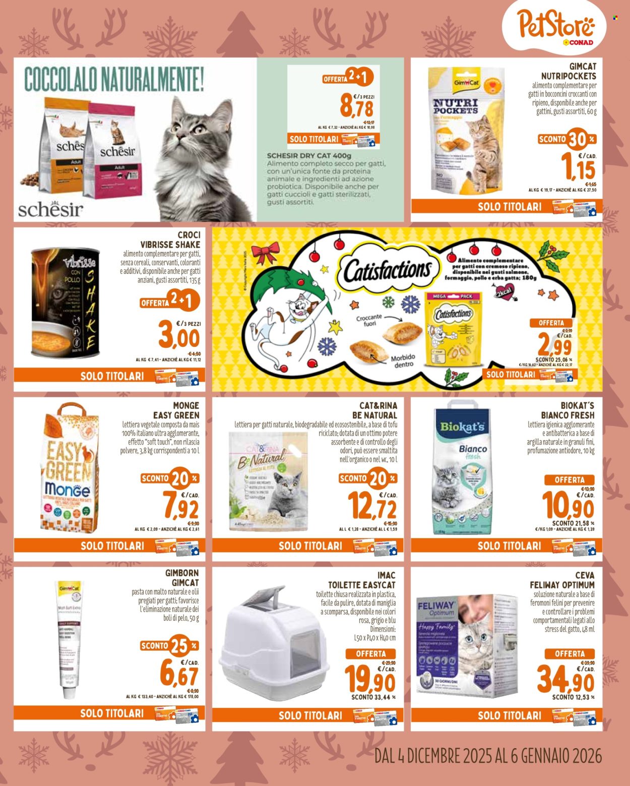 Leták Pet Store Conad - 4.12.2025 - 6.1.2026. Strana 5