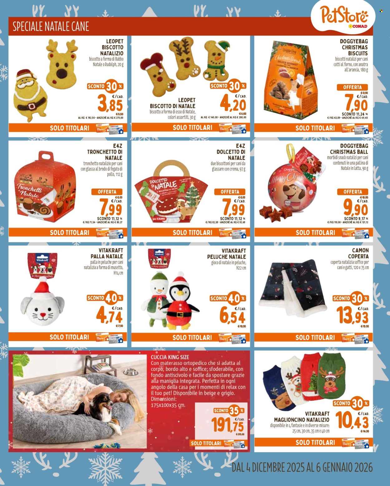 Leták Pet Store Conad - 4.12.2025 - 6.1.2026. Strana 7