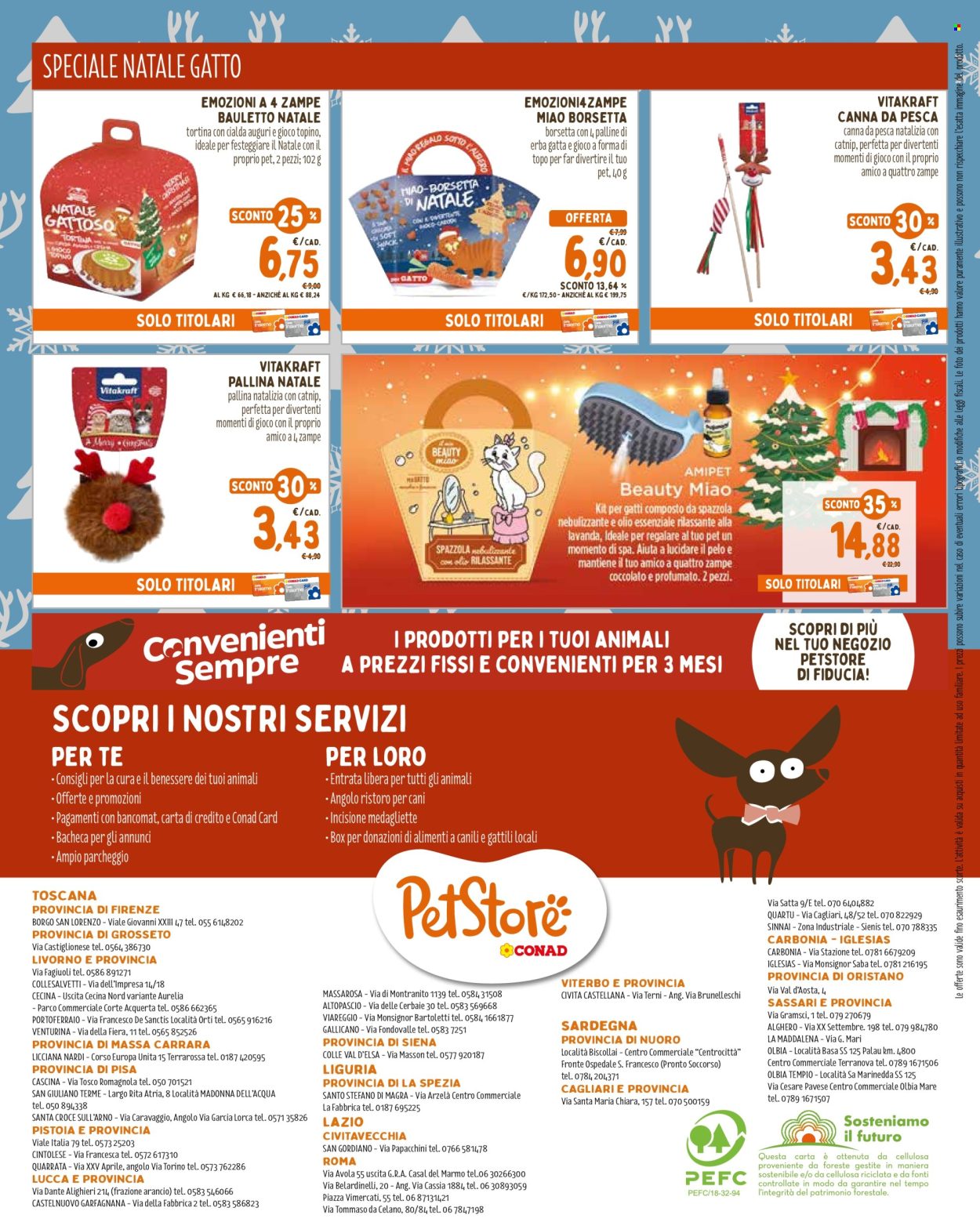 Leták Pet Store Conad - 4.12.2025 - 6.1.2026. Strana 8
