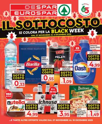 Volantino Eurospar - 27/11/2025 - 10/12/2025.
