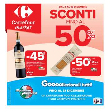 Volantino Carrefour - 2/12/2025 - 15/12/2025.