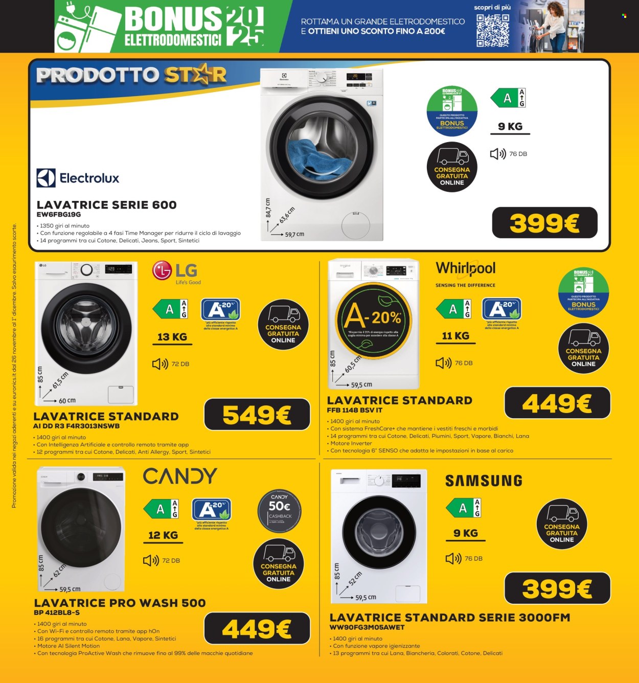 Volantino Euronics - 26/11/2025 - 1/12/2025. Pagina 5