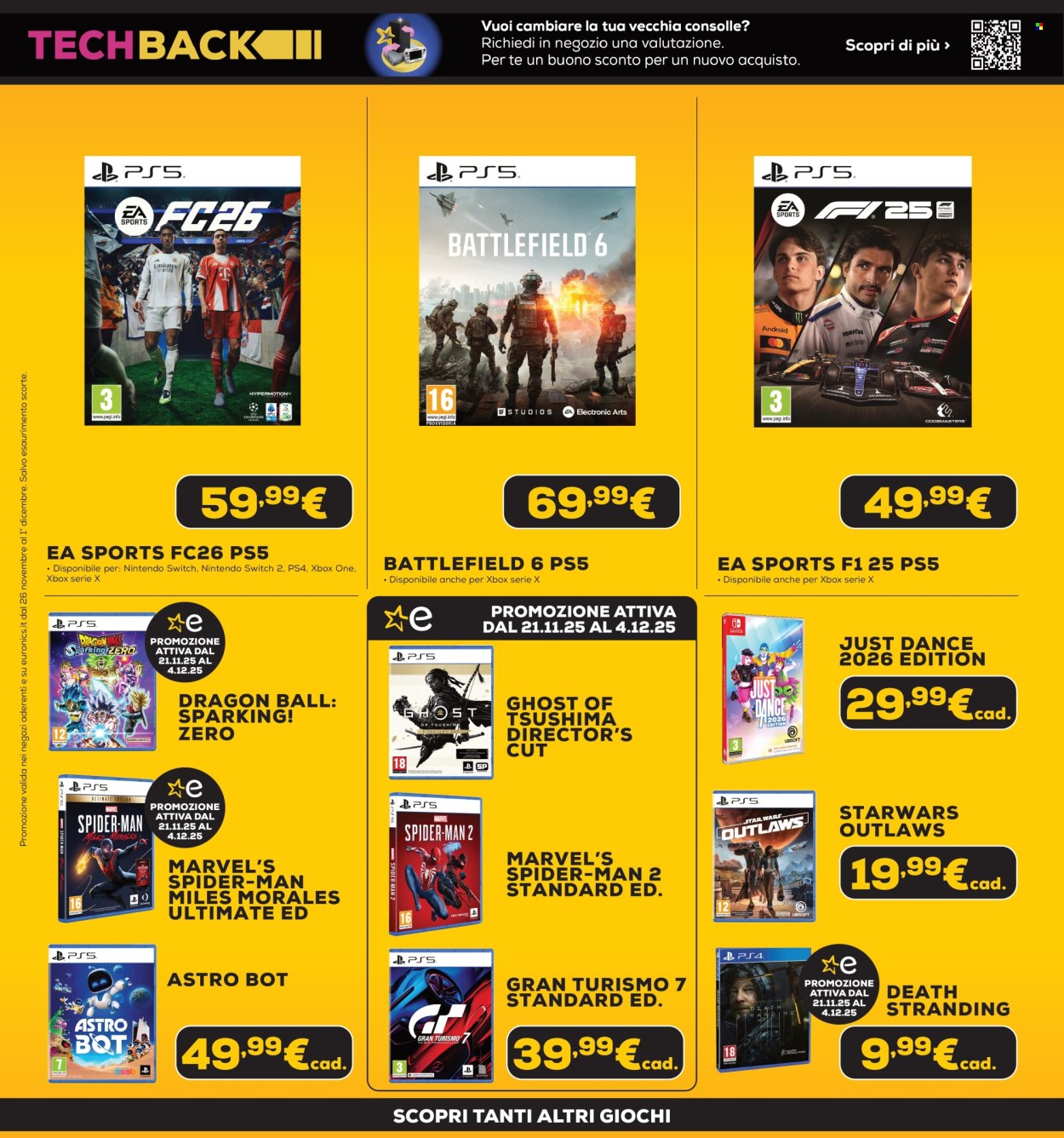 Volantino Euronics - 26/11/2025 - 1/12/2025. Pagina 38