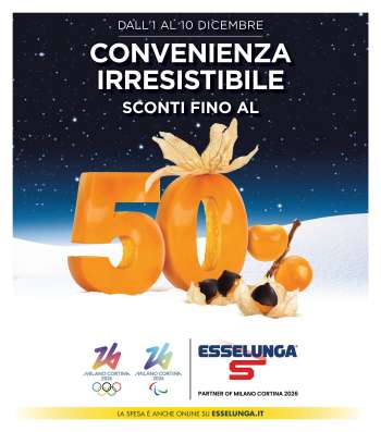 Volantino Esselunga - 1/12/2025 - 10/12/2025.