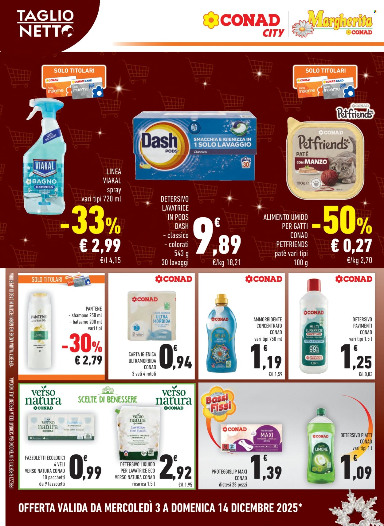 Volantino Margherita Conad - 3/12/2025 - 14/12/2025. Pagina 14