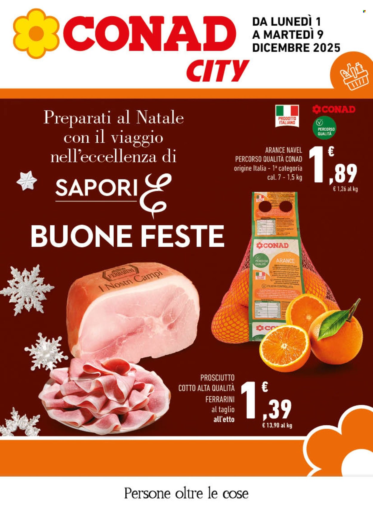Volantino Conad City - 1/12/2025 - 9/12/2025. Pagina 1