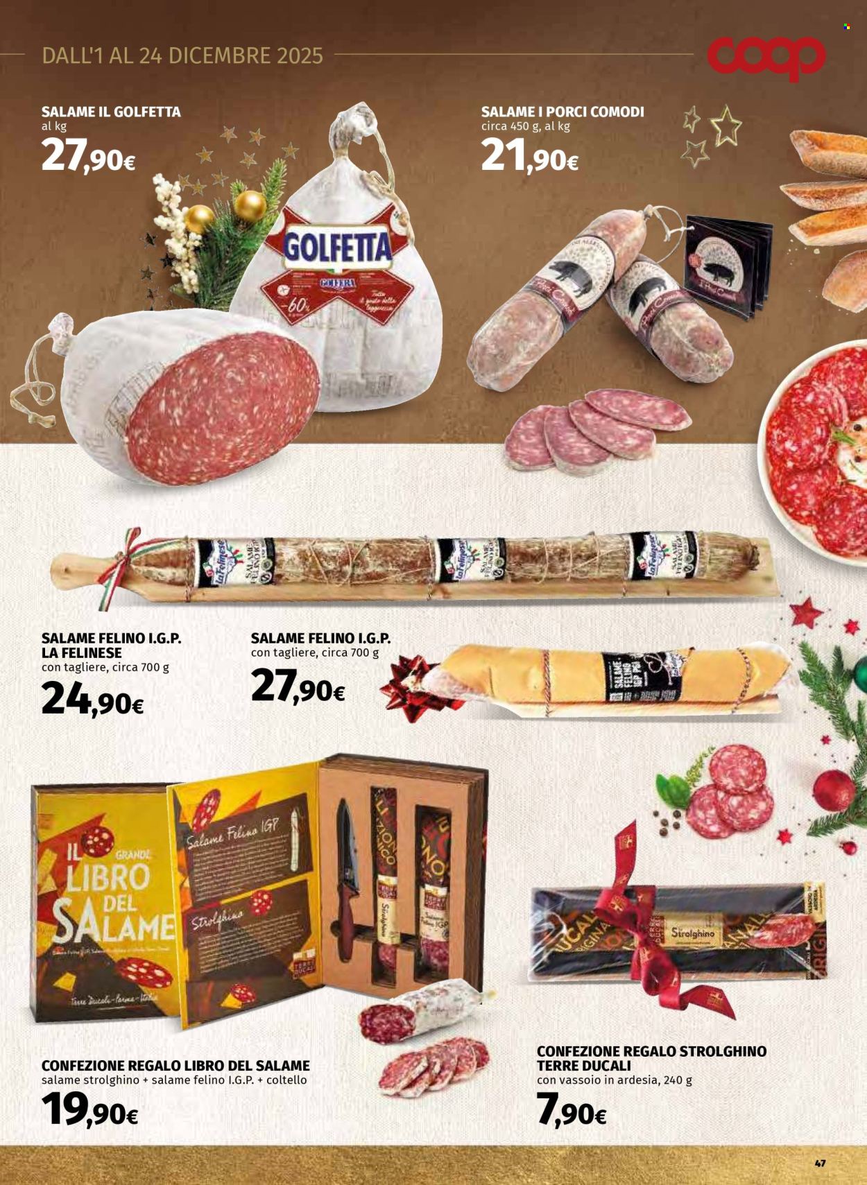 Leták Coop - 1.12.2025 - 24.12.2025. Strana 47