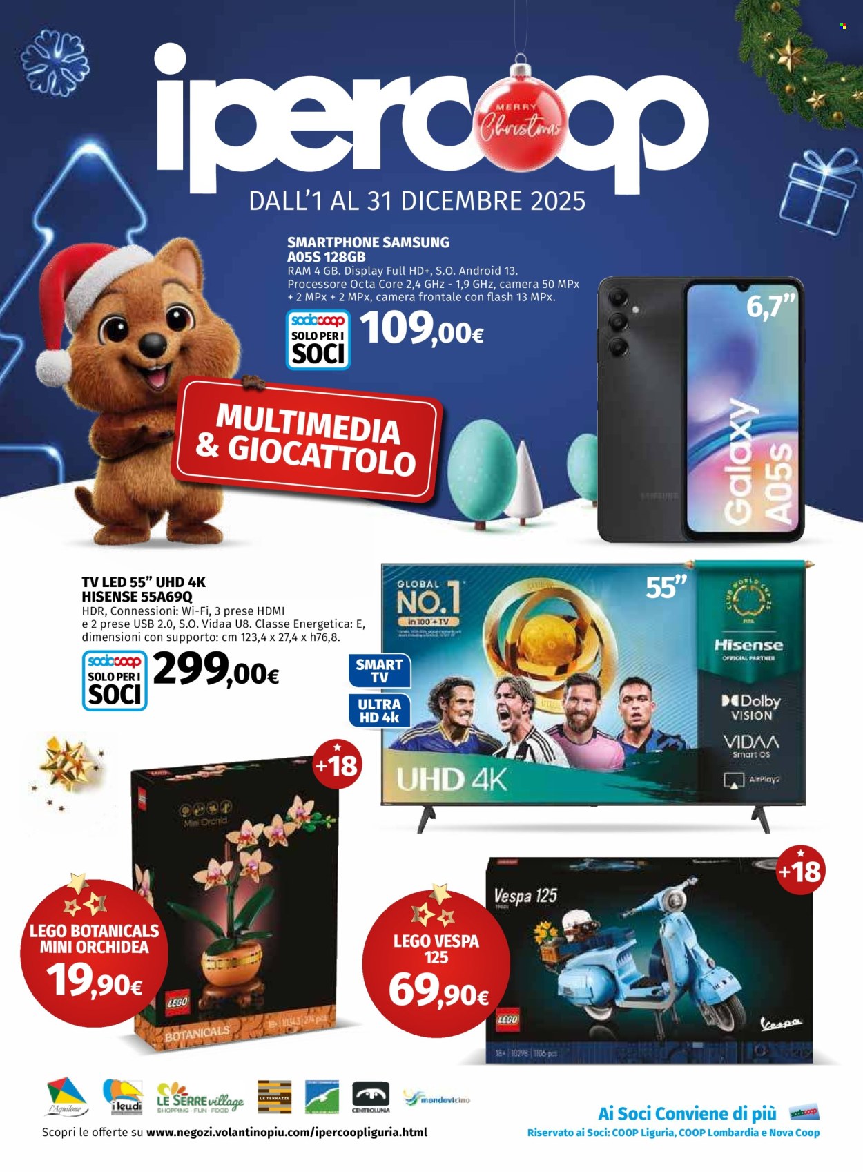 Leták Coop - 1.12.2025 - 31.12.2025. Strana 1