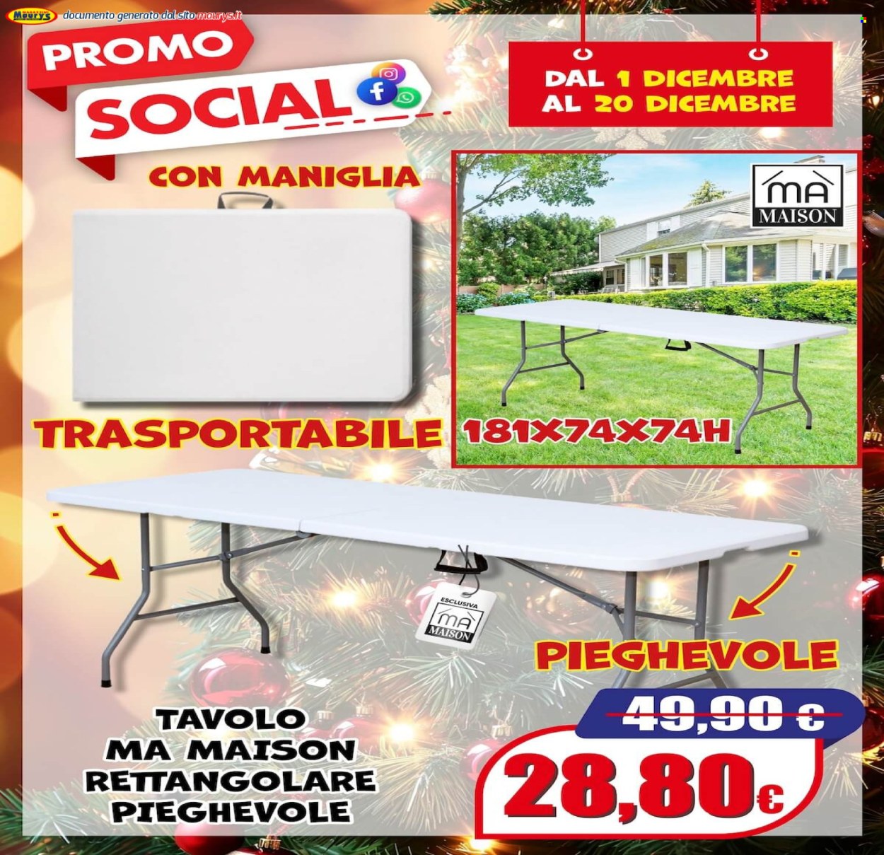 Leták Maury's - 1.12.2025 - 20.12.2025. Strana 3