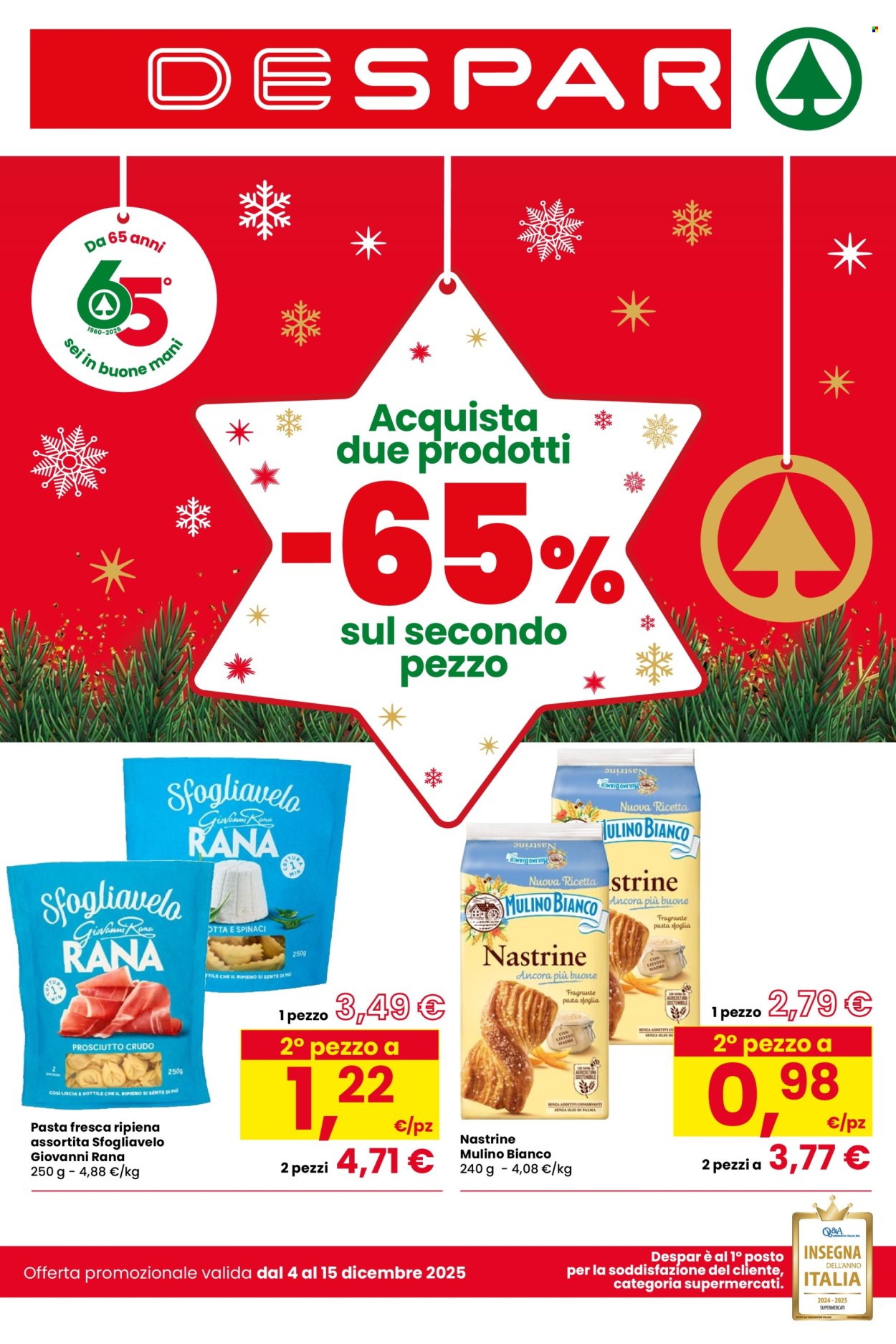 Volantino Despar - 4/12/2025 - 15/12/2025. Pagina 1